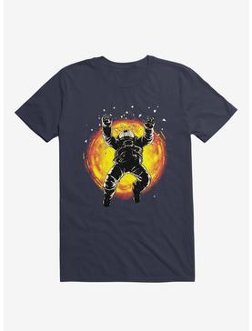 Astronaut Lost In The Space Navy Blue T-Shirt, , hi-res