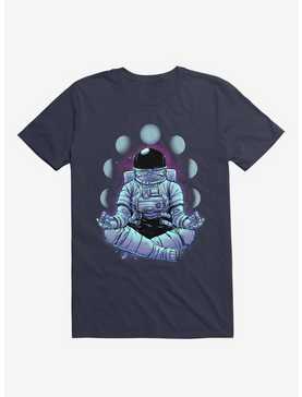 Astronaut Meditation Navy Blue T-Shirt, , hi-res
