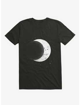 Slide Moon Space Show Black T-Shirt, , hi-res