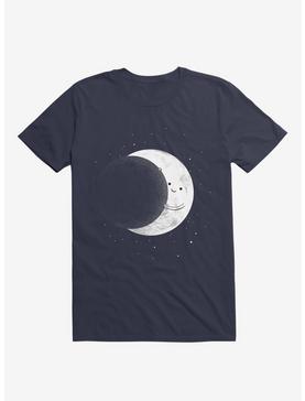 Slide Moon Space Show Navy Blue T-Shirt, , hi-res