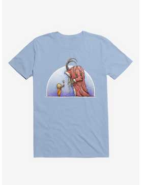 Holiday Horrors Meet Krampus Light Blue T-Shirt, , hi-res