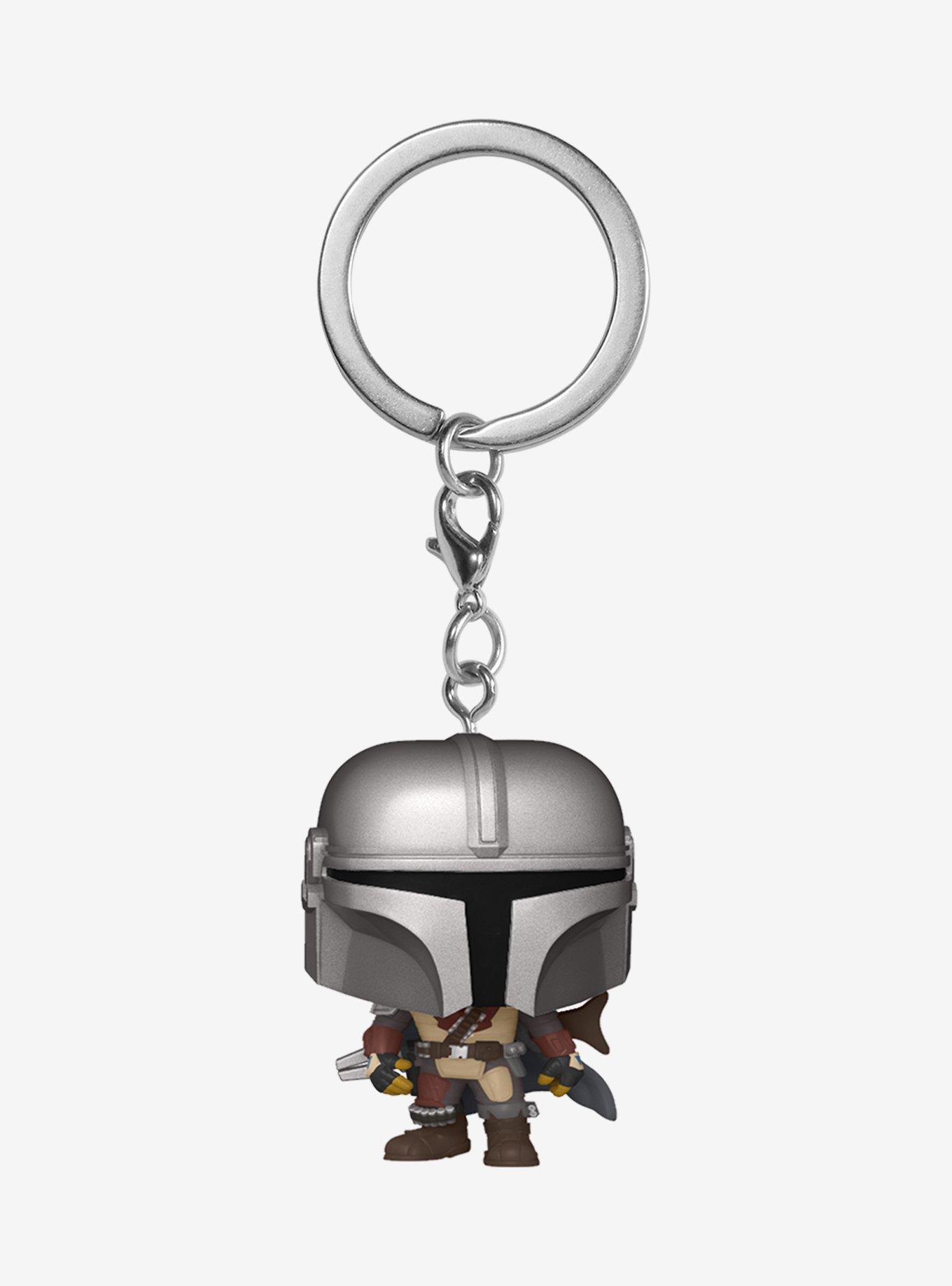 Funko Pocket Pop! Star Wars The Mandalorian Mando Vinyl Keychain, , hi-res