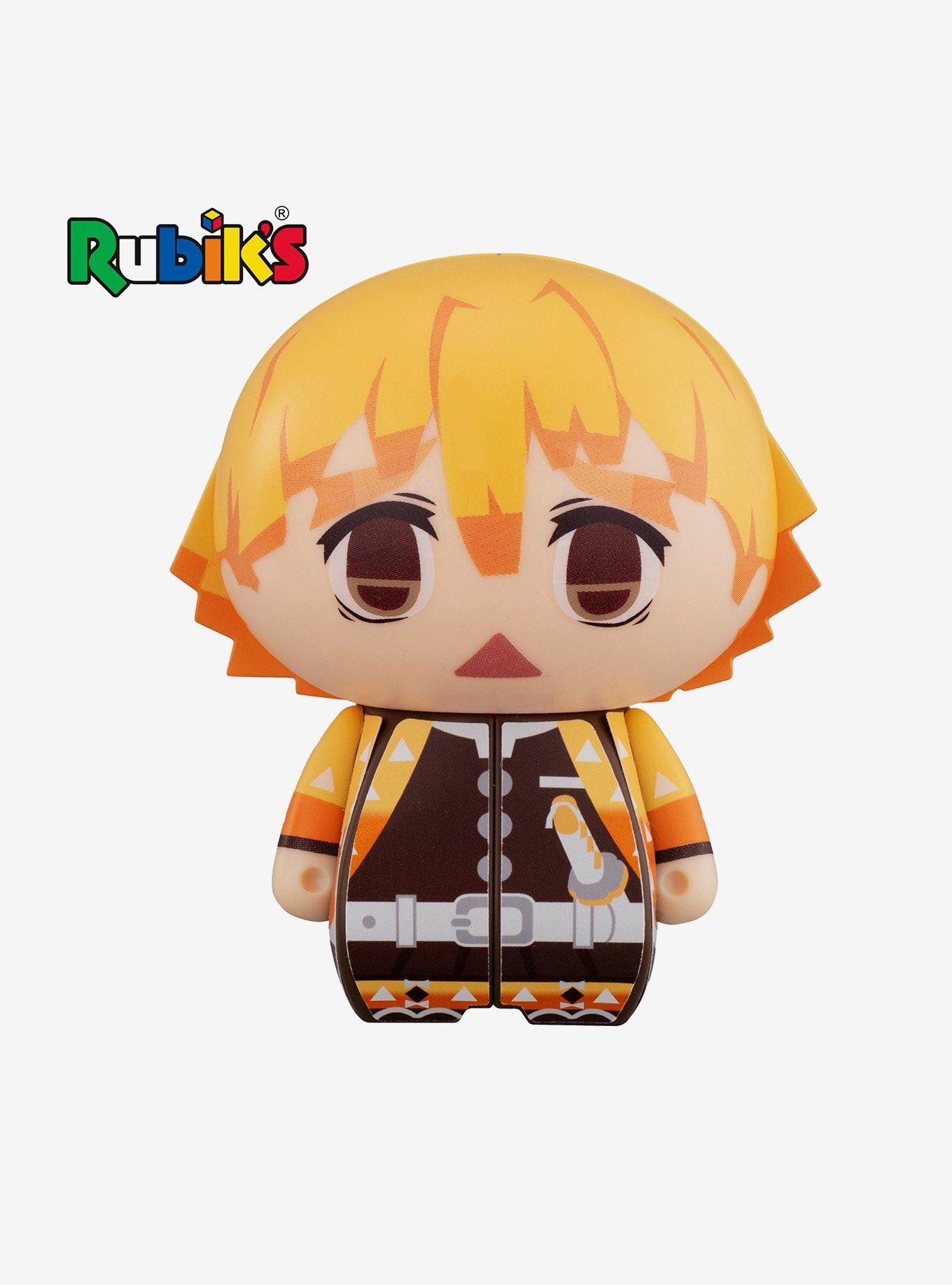 Bandai Rubik's Charaction CUBE Demon Slayer: Kimetsu No Yaiba Zenitsu Agatsuma Puzzle Figure, , hi-res