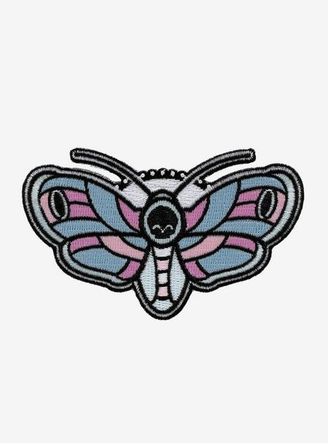 Pastel Death Moth Patch By Kawaii Krypt | Hot Topic
