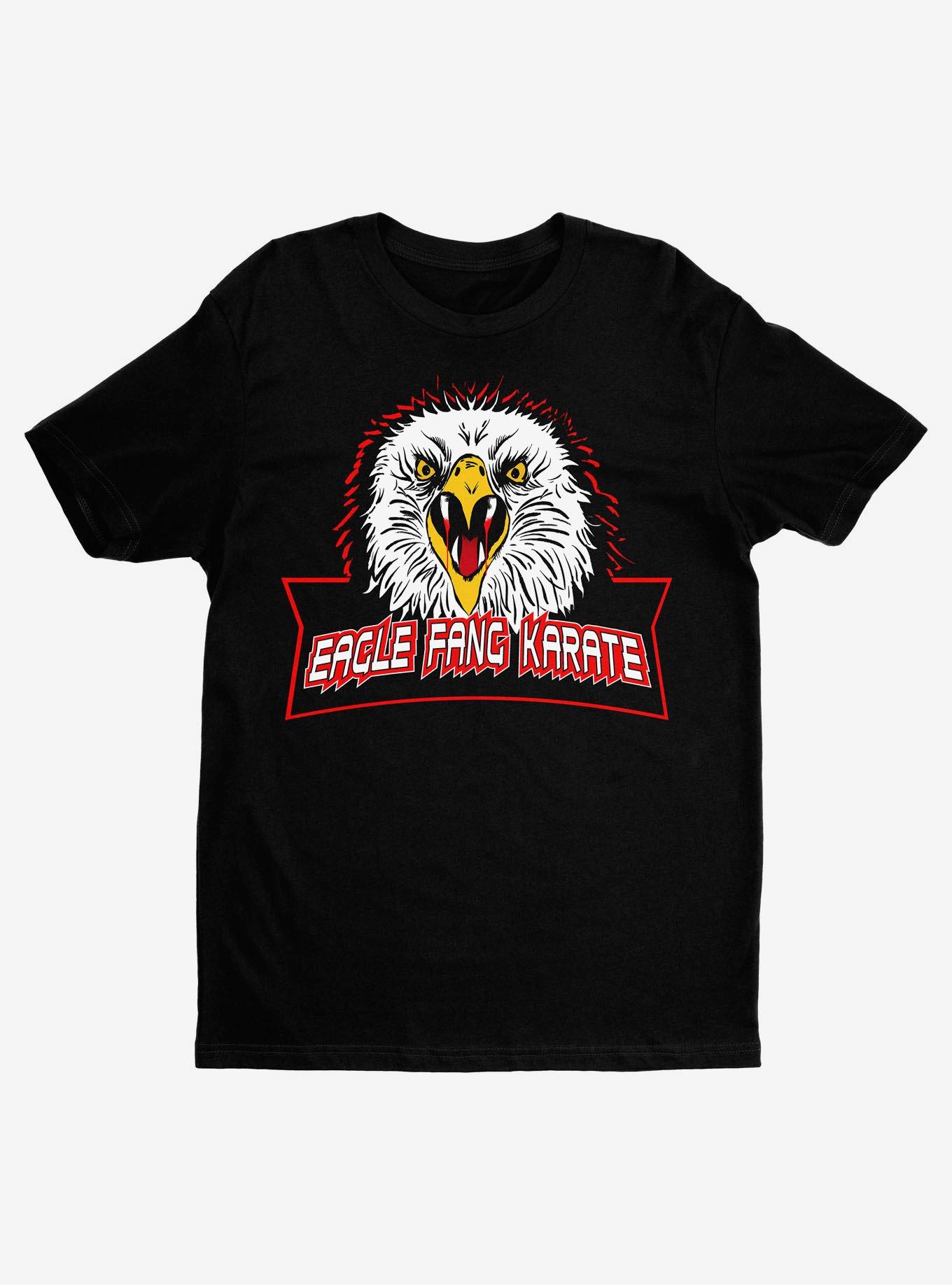 Contenders Clothing Cobra Kai Bite Like An Eagle Short Sleeve Shirt | Action Fiction | T-Shirt