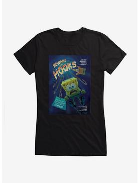 SpongeBob SquarePants Beware The Hooks Girls T-Shirt, , hi-res
