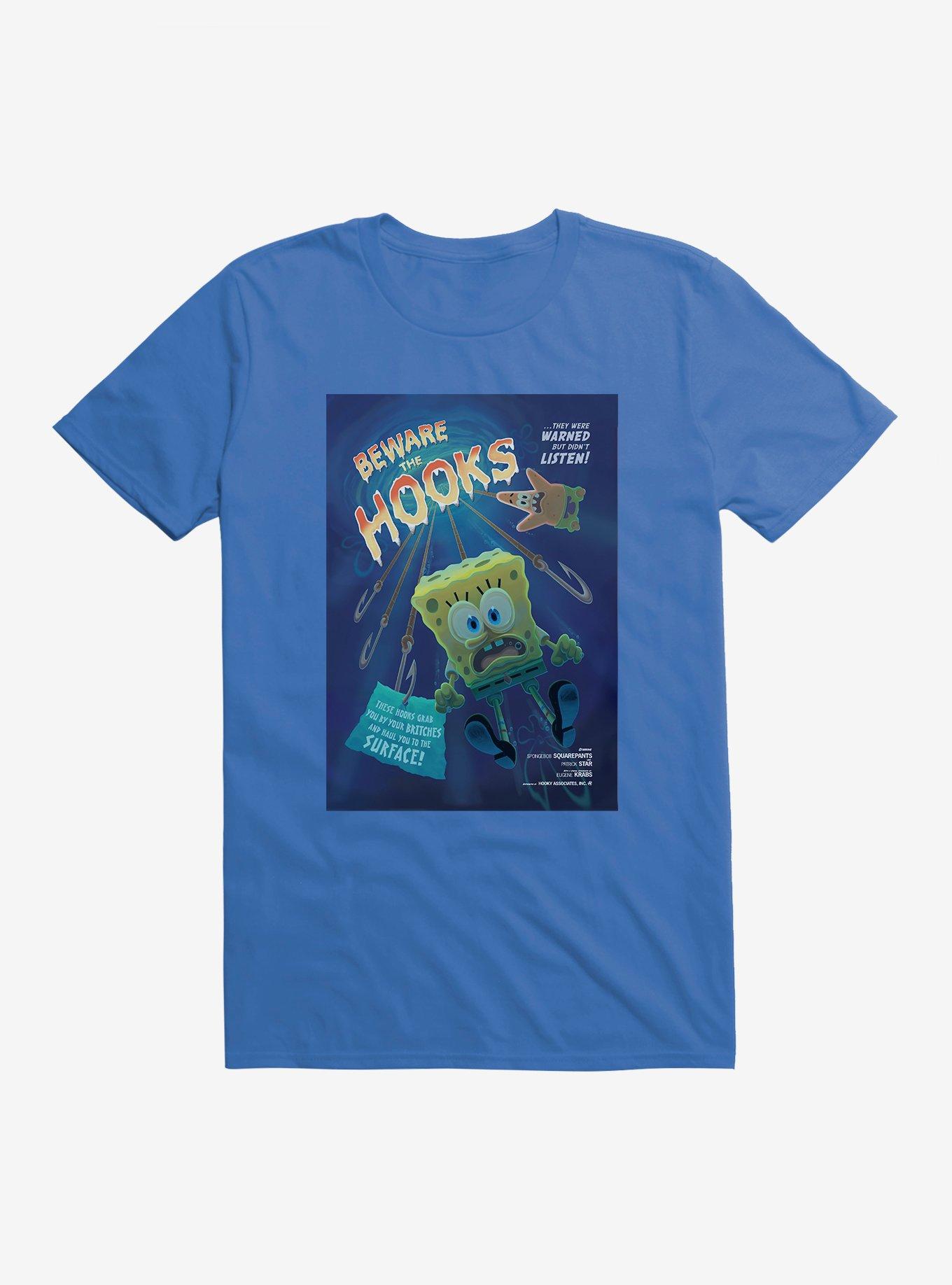 SpongeBob SquarePants Beware The Hooks T-Shirt | Hot Topic