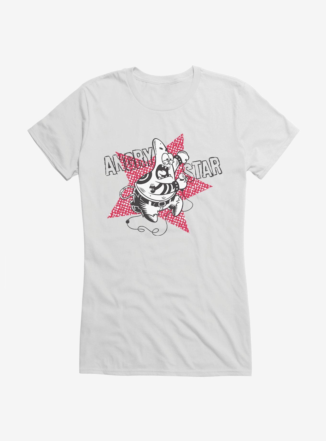 SpongeBob SquarePants Patrick Angry Star Girls T-Shirt, , hi-res