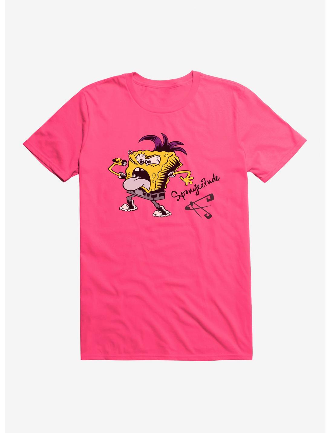 SpongeBob SquarePants Spongeitude T-Shirt, HOT PINK, hi-res