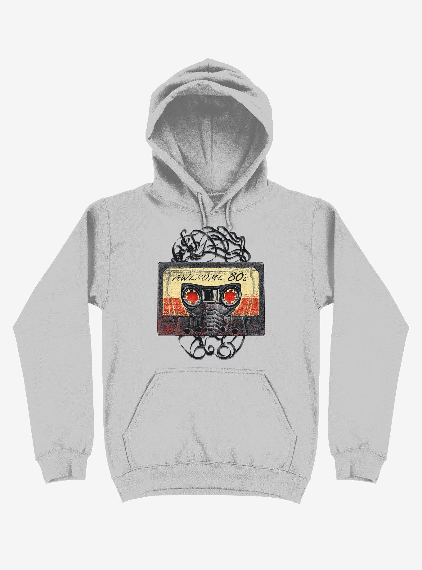 Awesome 80's Mixtape Sport Grey Hoodie, , hi-res