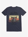 Awesome 80's Mixtape Navy Blue T-Shirt, NAVY, hi-res