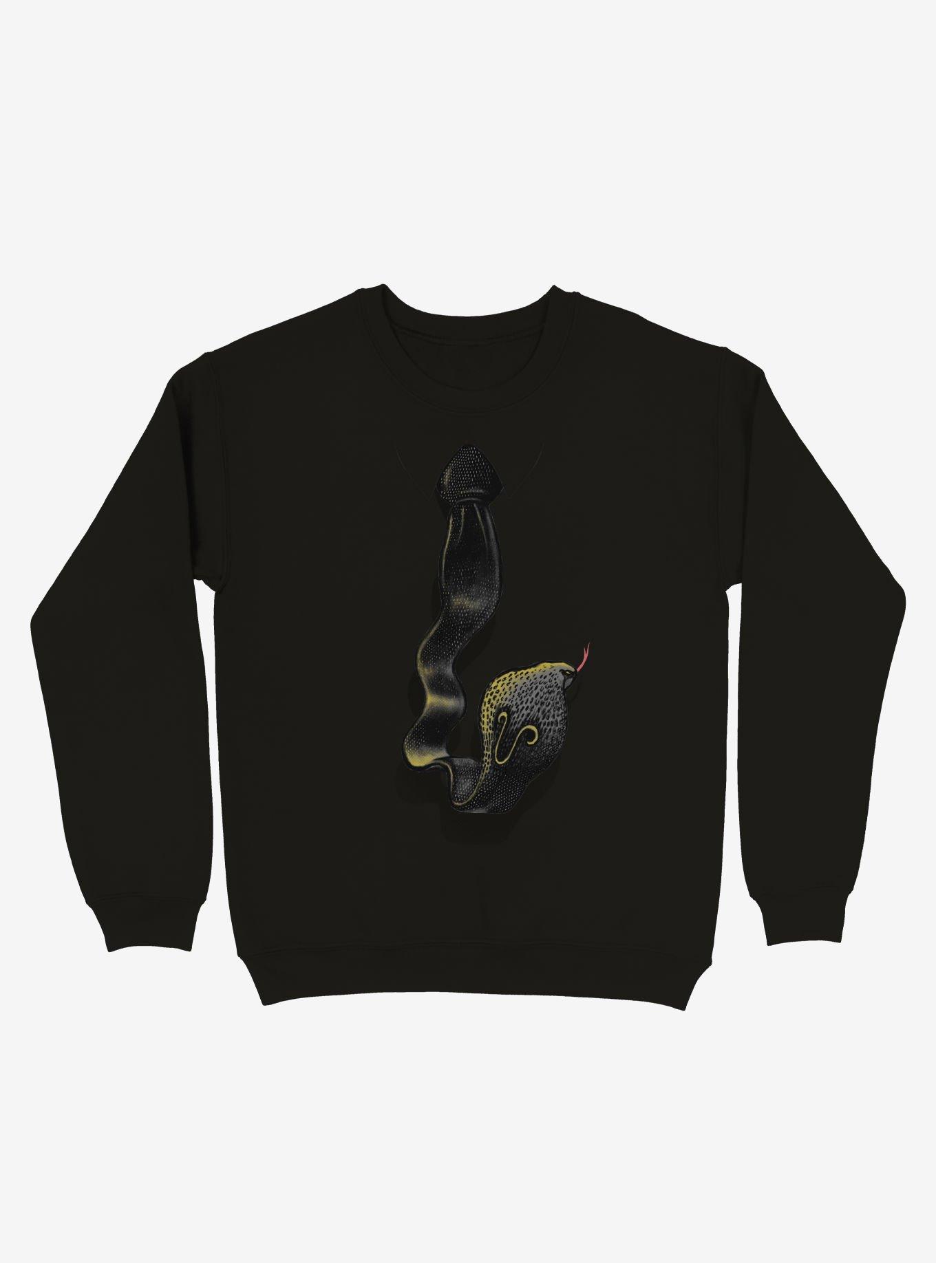 Cobra Tie Black Sweatshirt, , hi-res