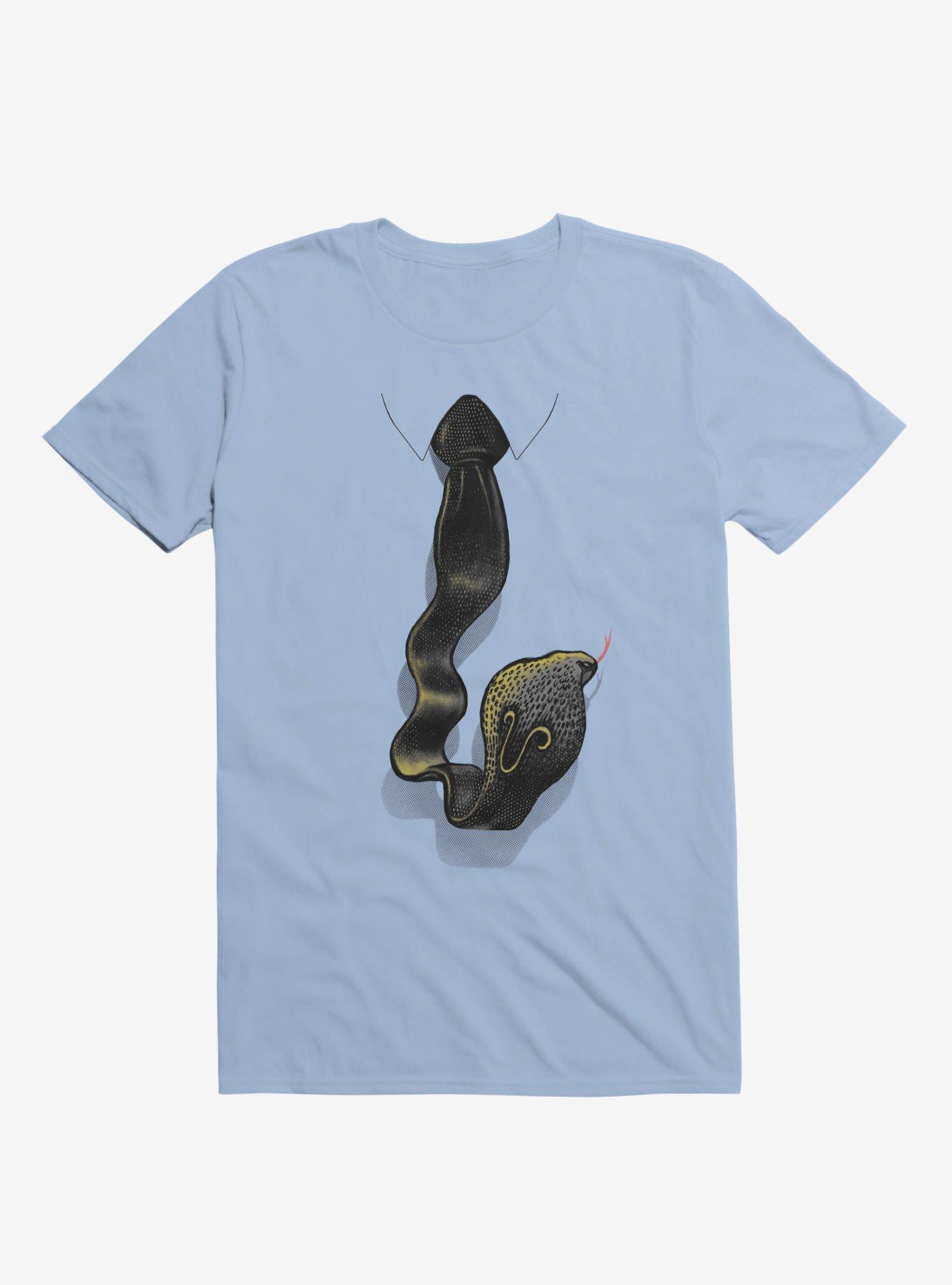 Cobra Tie Light Blue T-Shirt, , hi-res