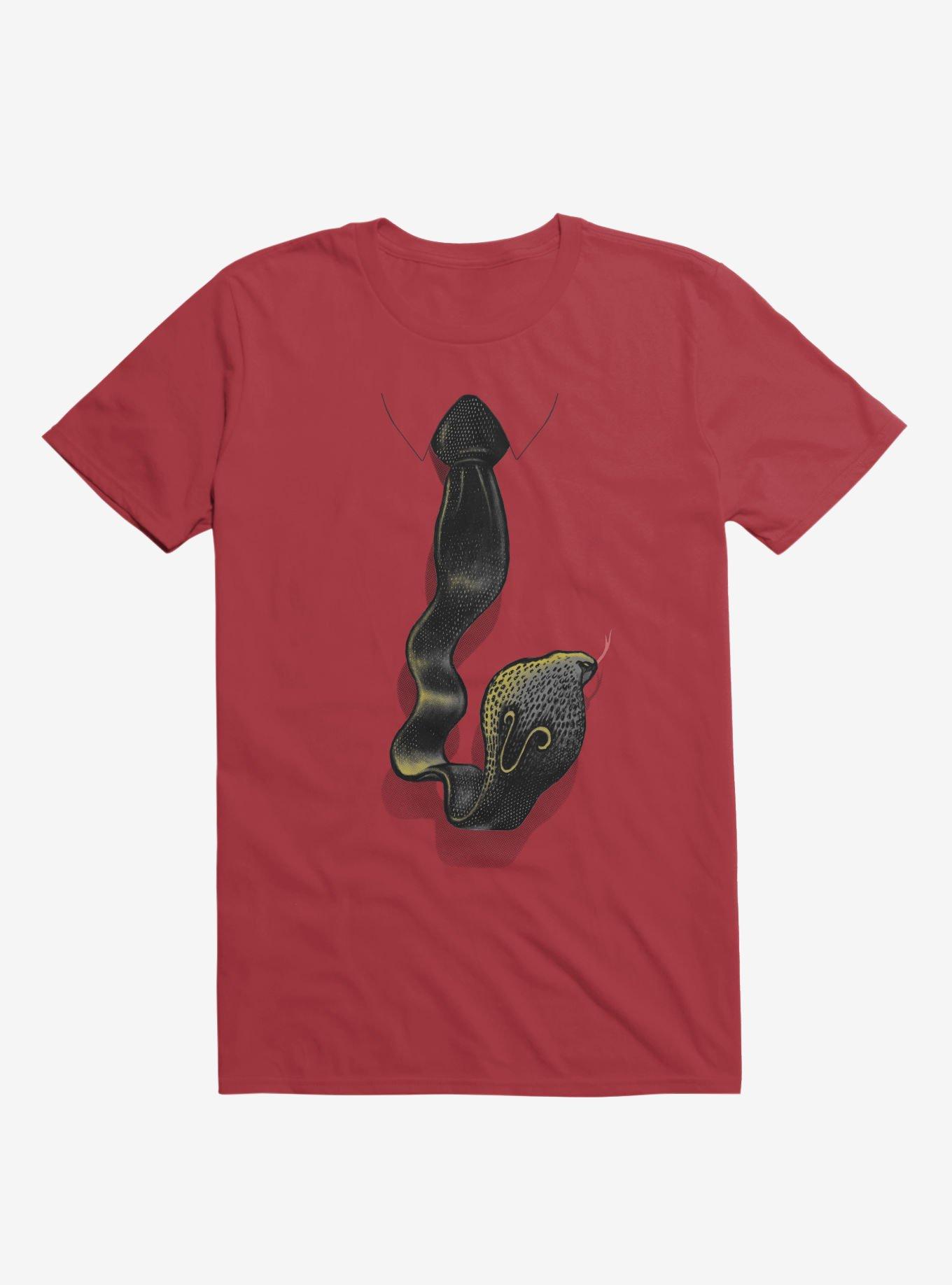 Cobra Tie Red T-Shirt, , hi-res