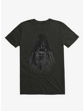 Long Horror Haunted House Hair Black T-Shirt, , hi-res