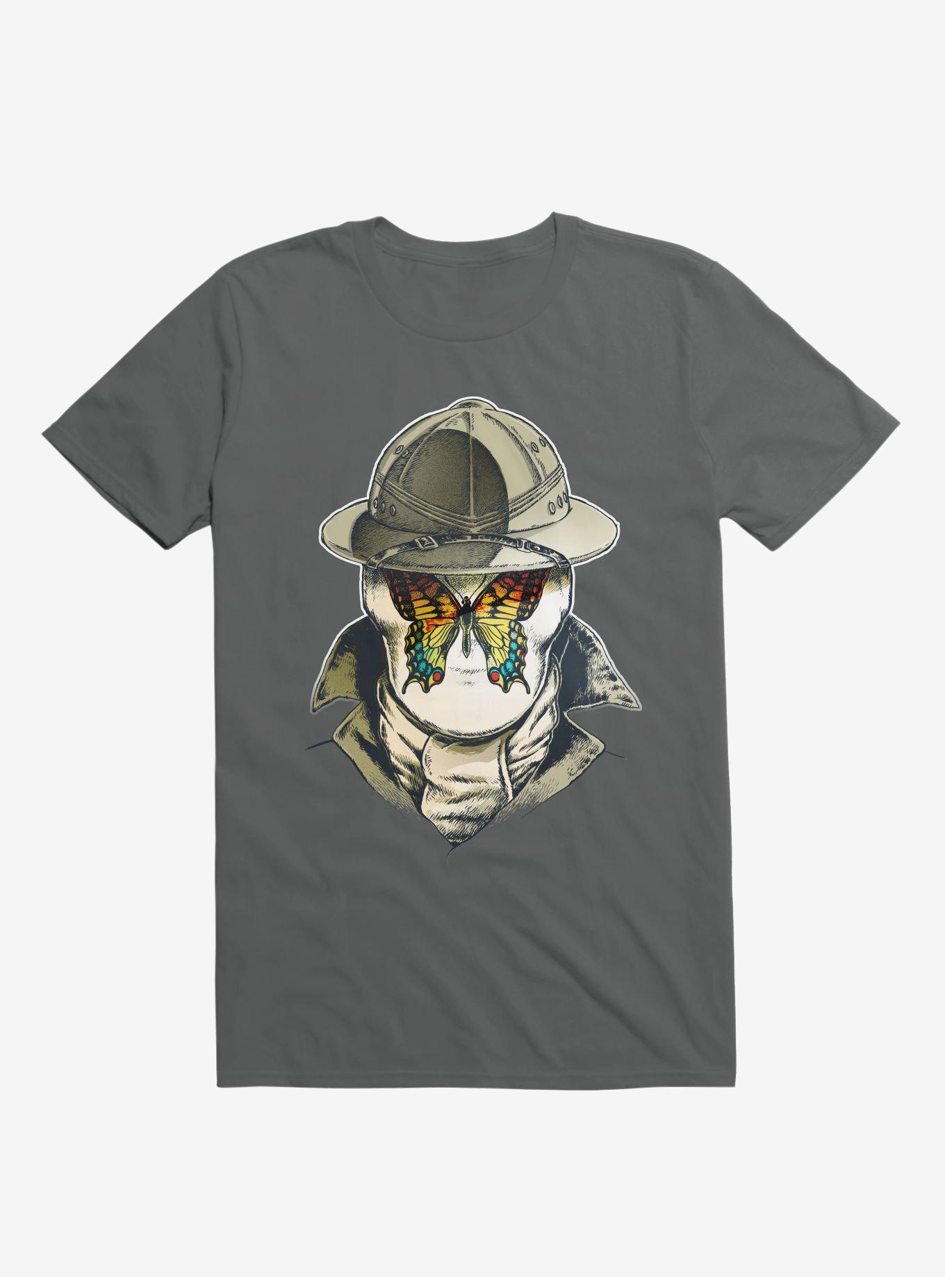 Rorschach Butterfly - 5G Charcoal Grey T-Shirt, , hi-res