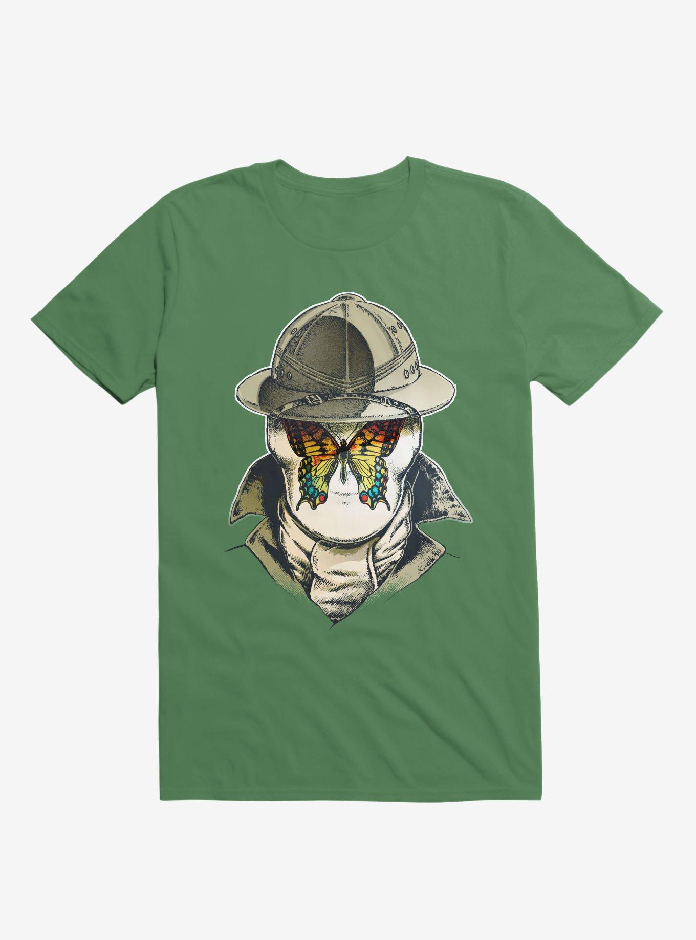 Rorschach Butterfly - 5G Irish Green T-Shirt, , hi-res