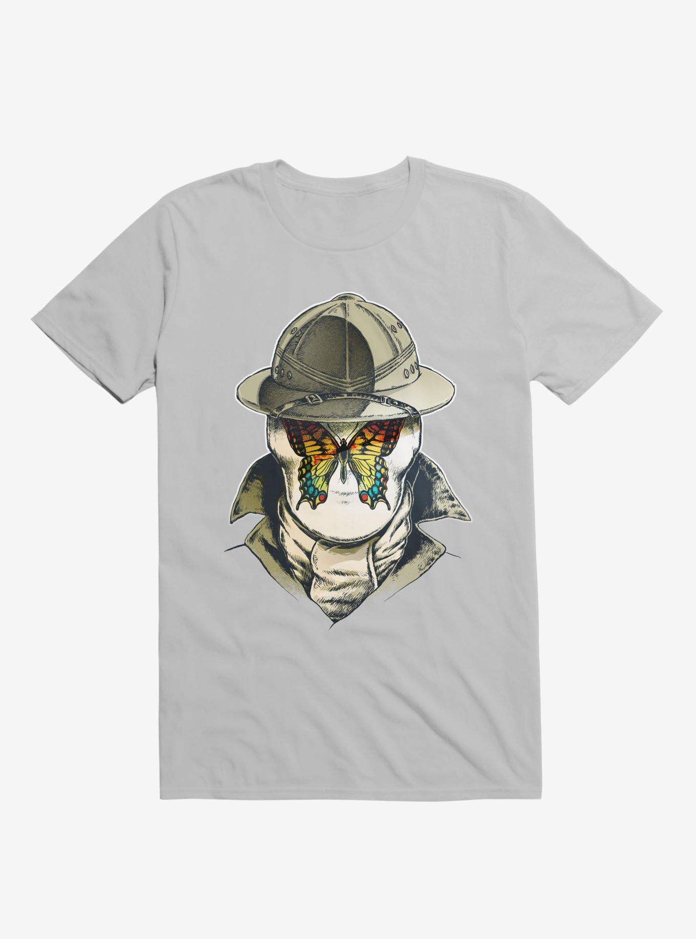 Rorschach Butterfly - 5G Ice Grey T-Shirt