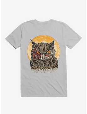 Zombie Blood Owl Ice Grey T-Shirt, , hi-res