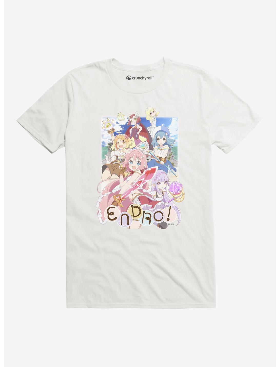 Endro! Cast T-Shirt, WHITE, hi-res