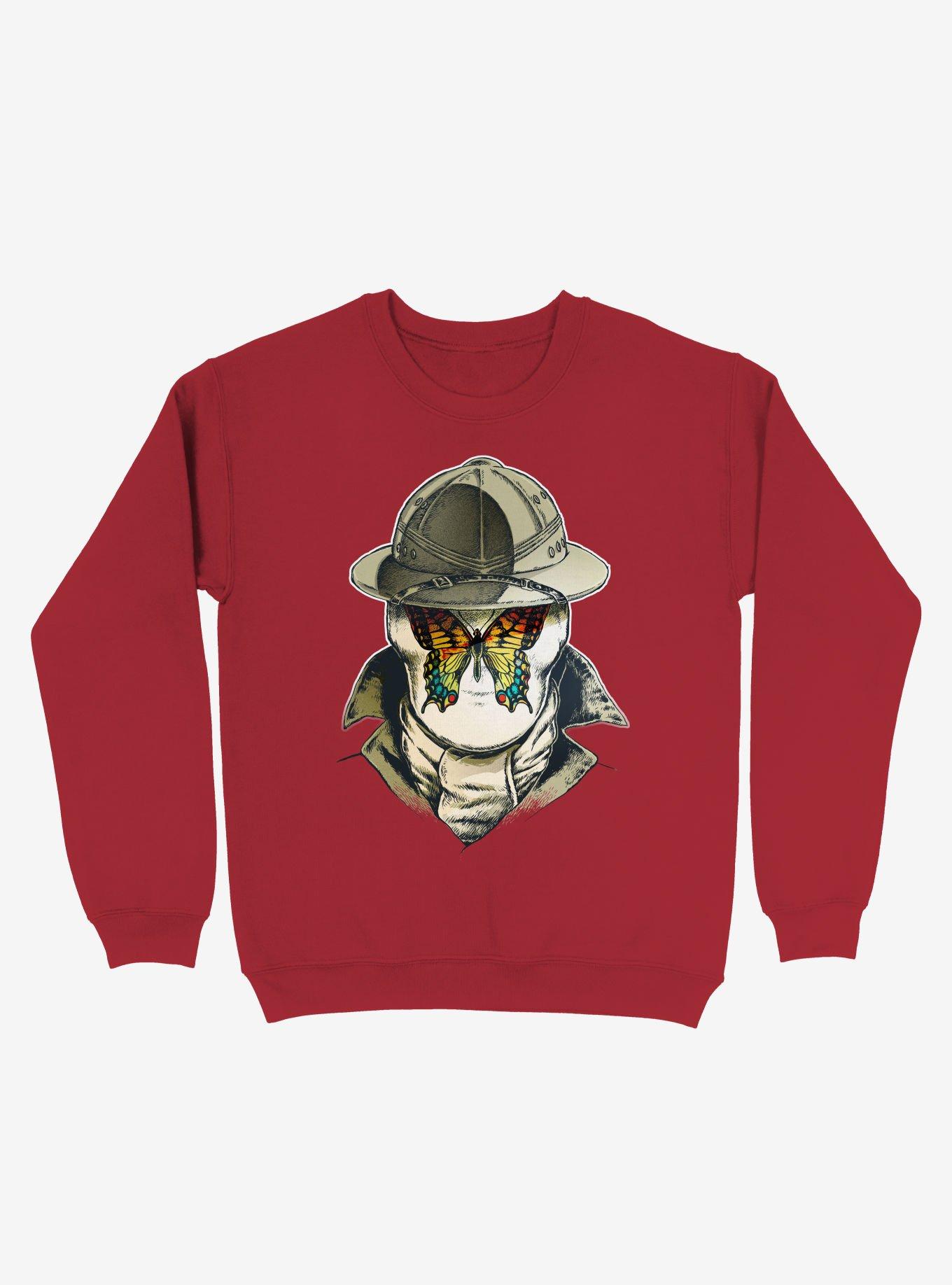 Rorschach Butterfly - 5G Red Sweatshirt, , hi-res