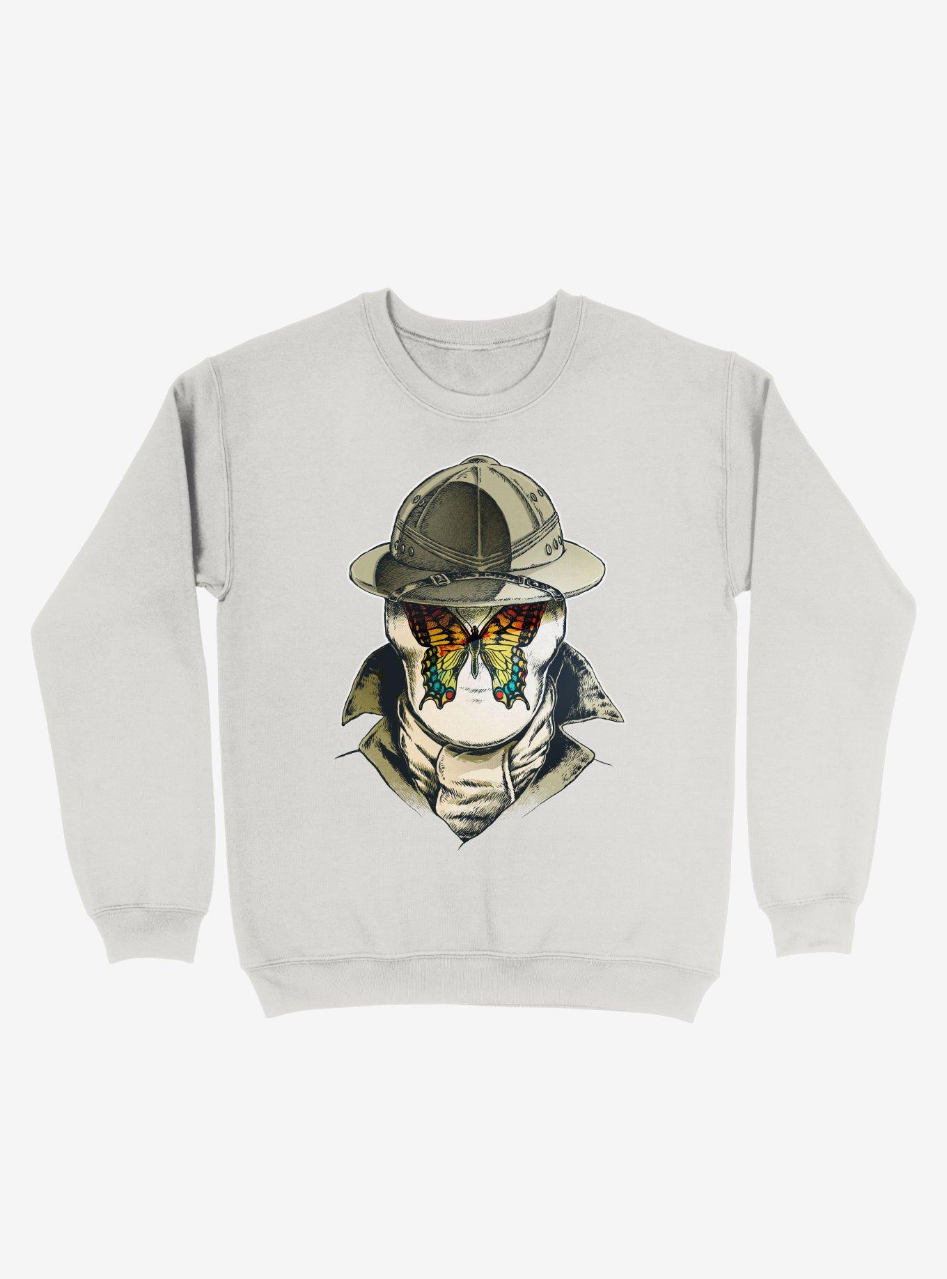 Rorschach Butterfly - 5G White Sweatshirt, , hi-res