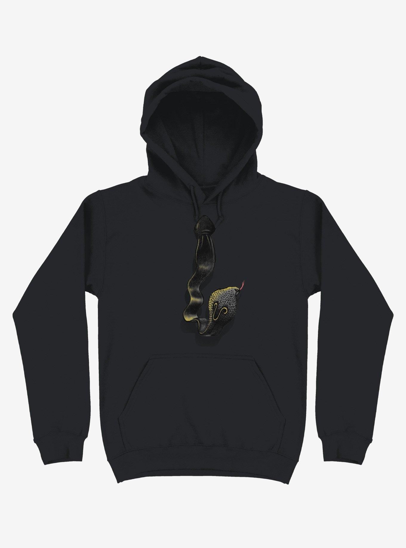 Cobra Tie Black Hoodie, , hi-res