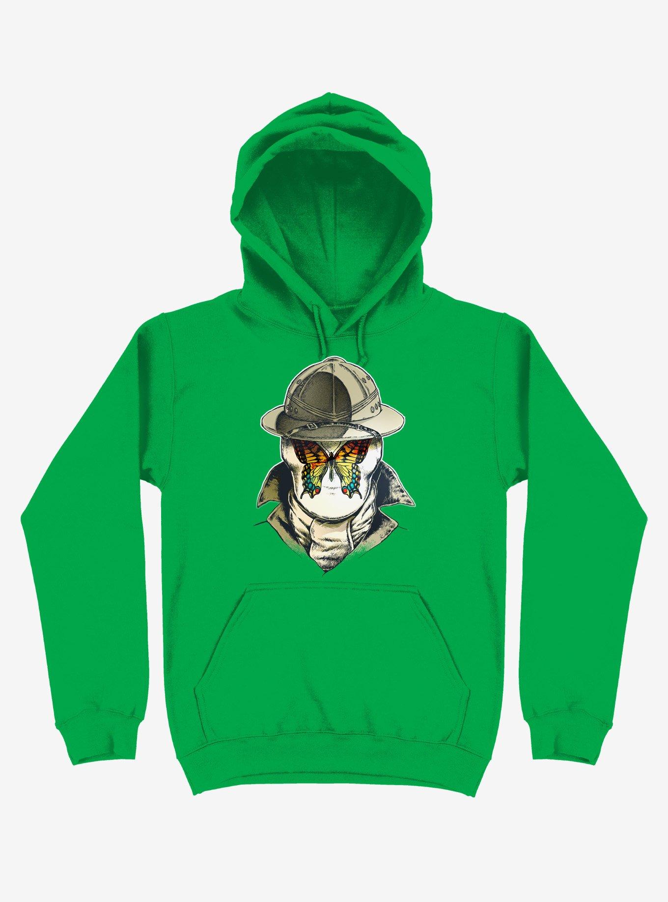 Rorschach Butterfly - 5G Irish Green Hoodie, , hi-res