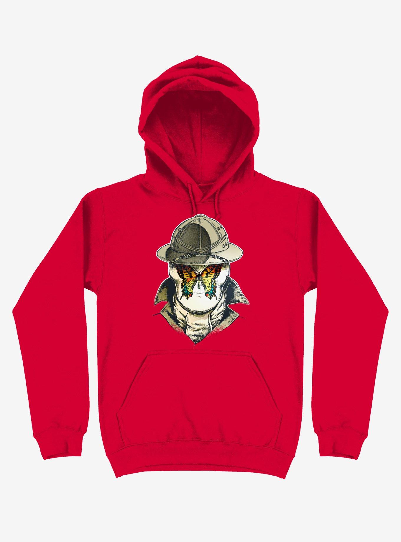 Rorschach Butterfly - 5G Red Hoodie, , hi-res