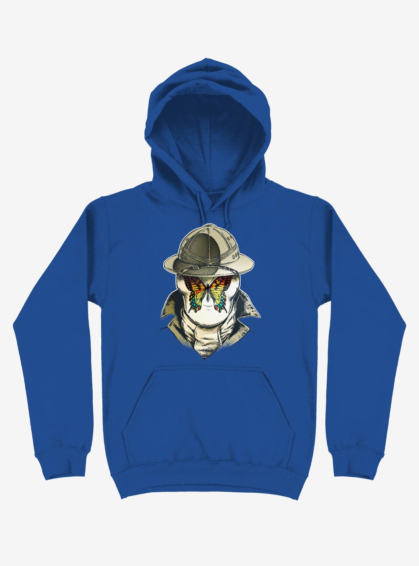 Rorschach Butterfly - 5G Royal Blue Hoodie, ROYAL, hi-res