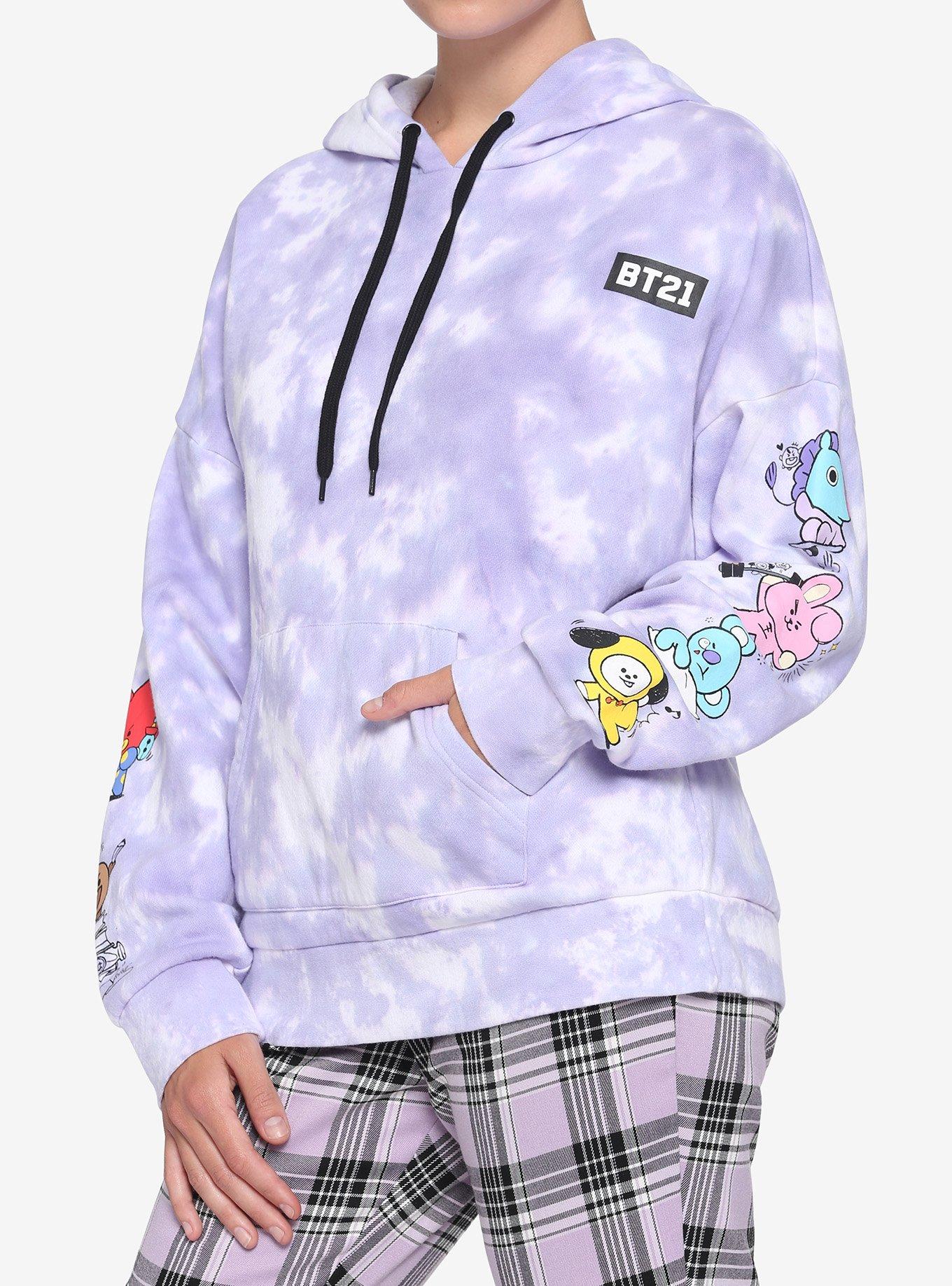 Bt21 sweatshirt store hot topic