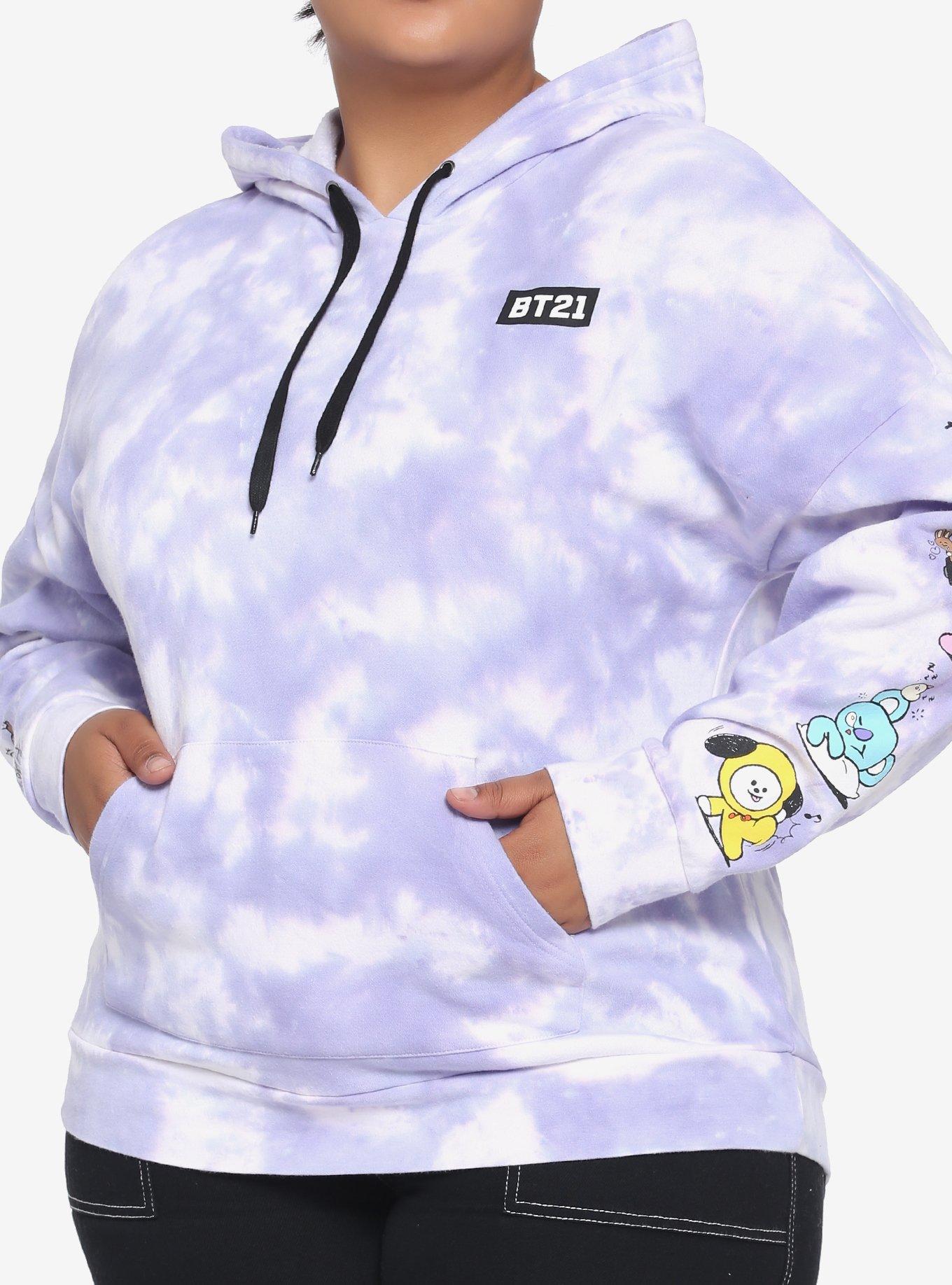 Hot topic cheap bt21 hoodie