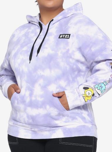 Hot topic bt21 discount hoodie