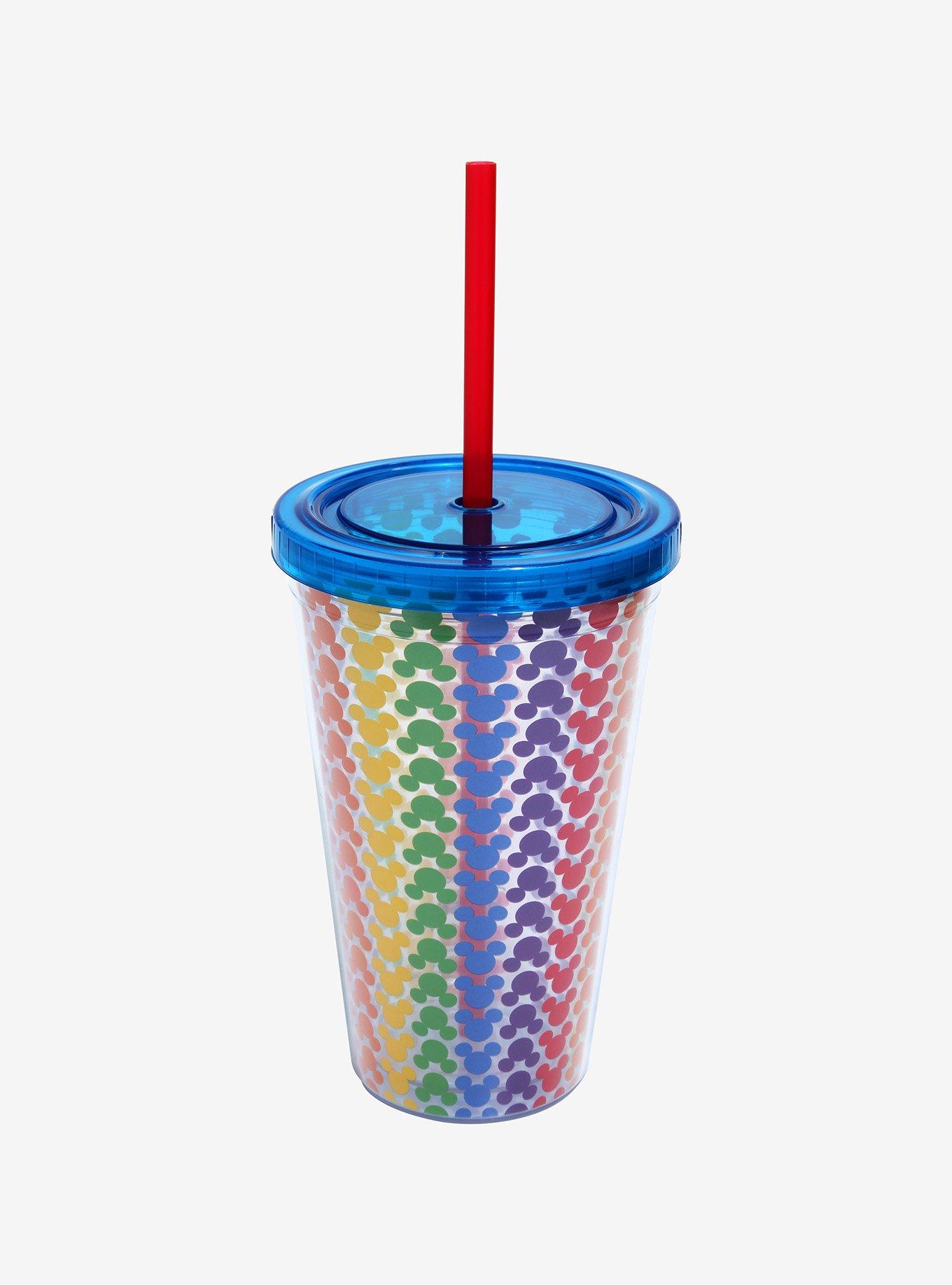 Disney Pride Mickey Mouse Rainbow Silhouette Carnival Cup - BoxLunch Exclusive, , hi-res