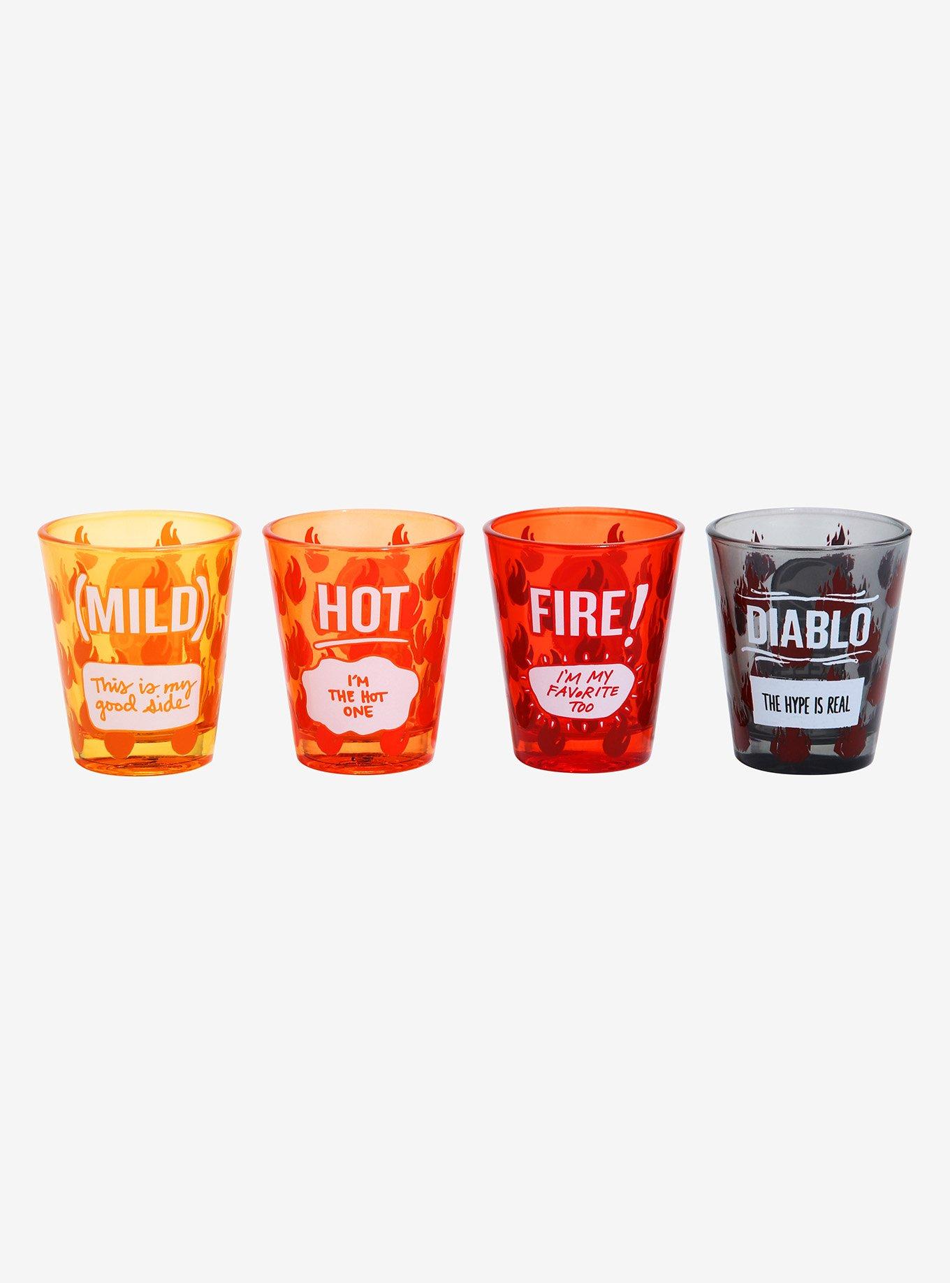 Taco Bell Sauces Mini Glass Set, , hi-res