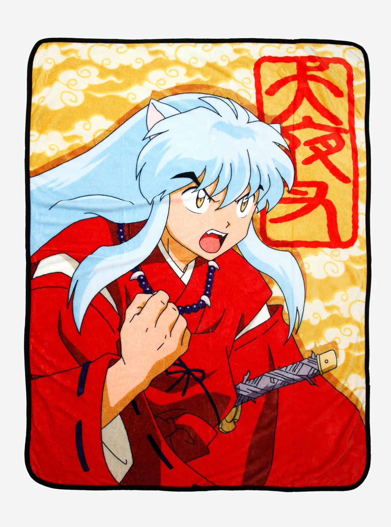 InuYasha Kanji Throw, , hi-res