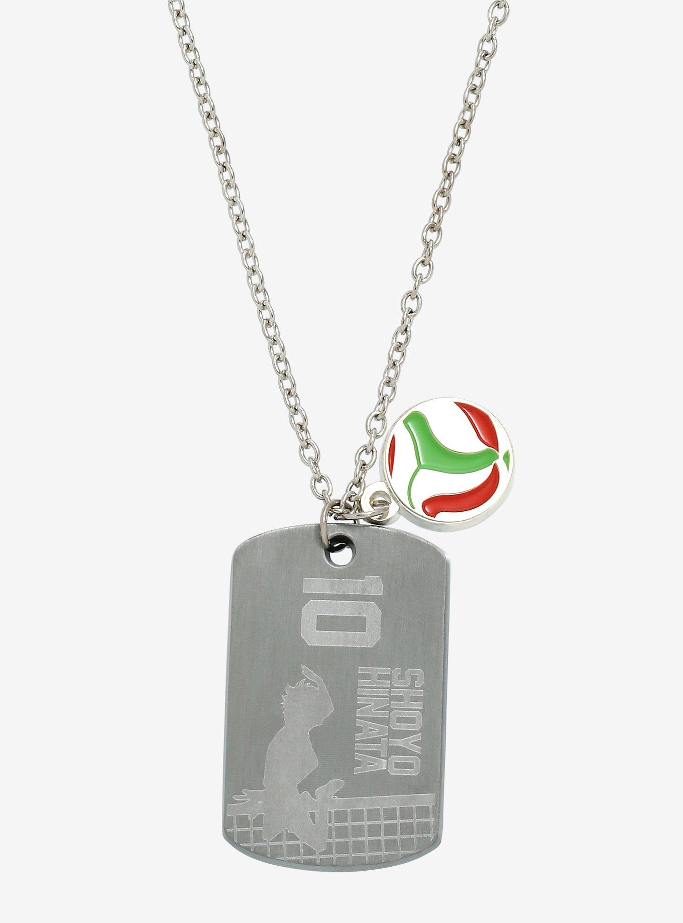 Haikyu!! Shoyo Hinata Tag Charm Necklace | Hot Topic