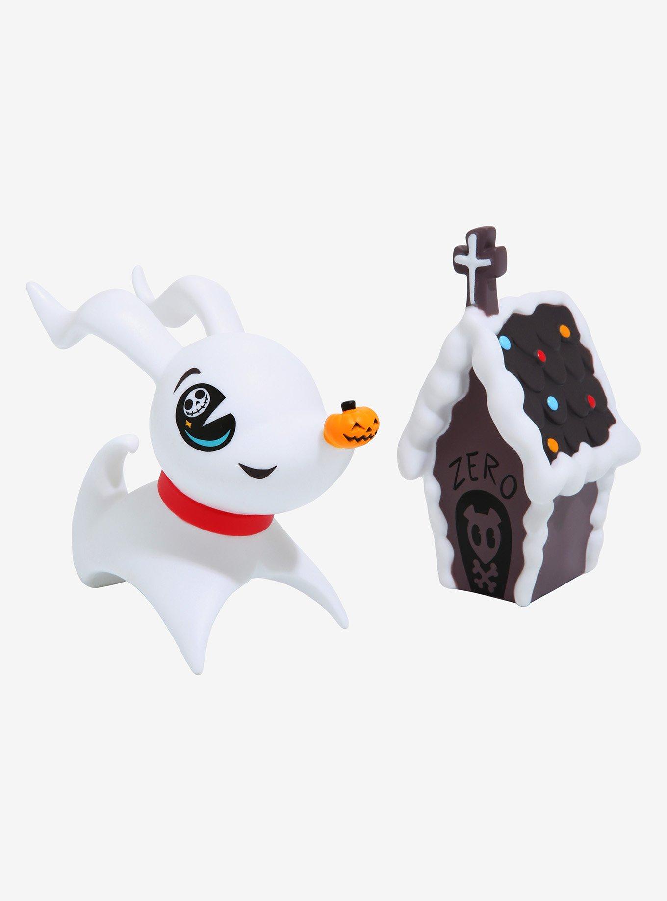 The World Of Miss Mindy The Nightmare Before Christmas  Zero & Gingerbread Doghouse Vinyl Figure Set Hot Topic Exclusive, , hi-res