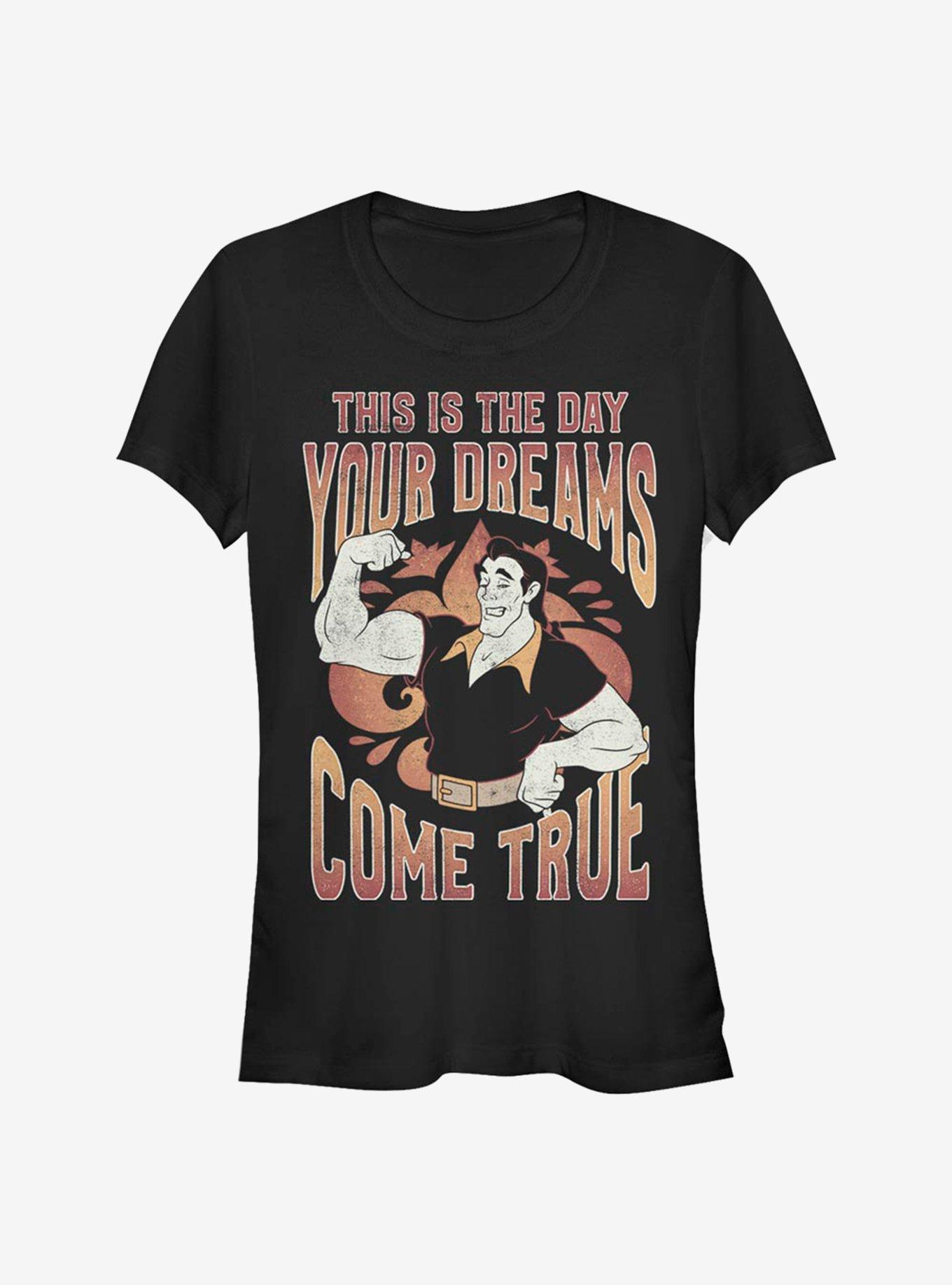 Disney Beauty And The Beast Gaston Dreams Girls T-Shirt, , hi-res
