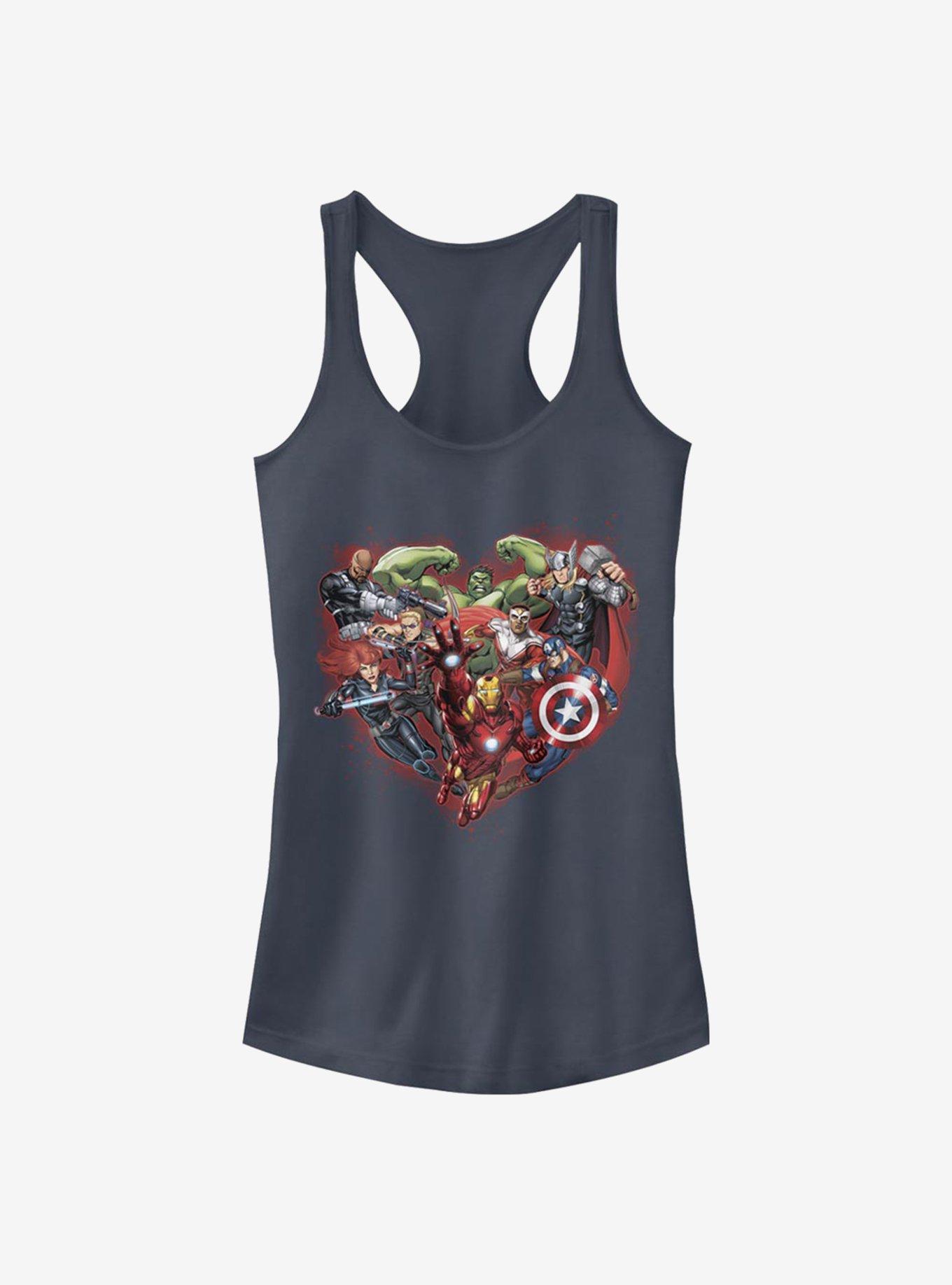 Marvel Avengers Avenger Heart Girls Tank