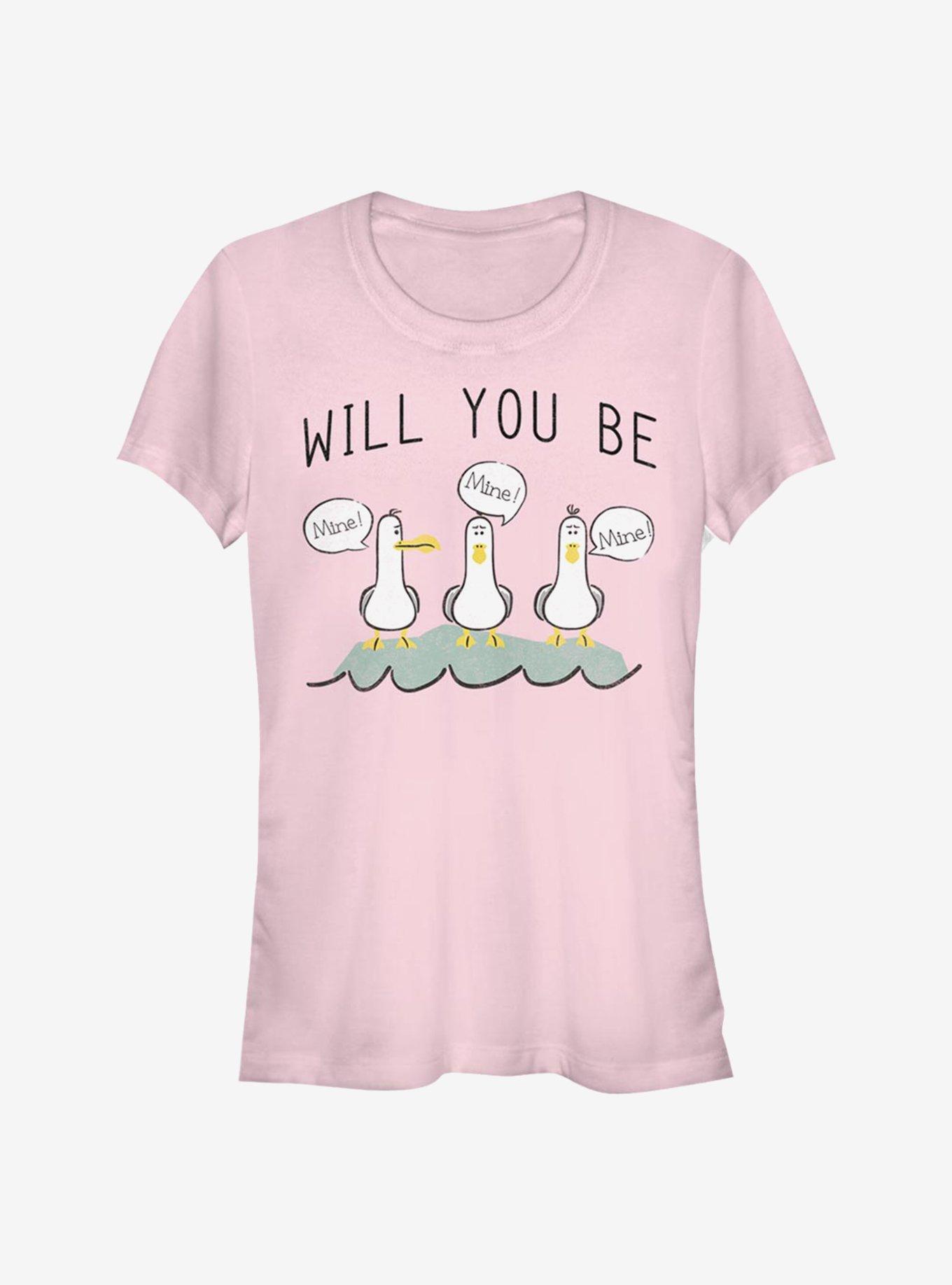 Disney Pixar Finding Nemo Will You Be Mine Girls T-Shirt