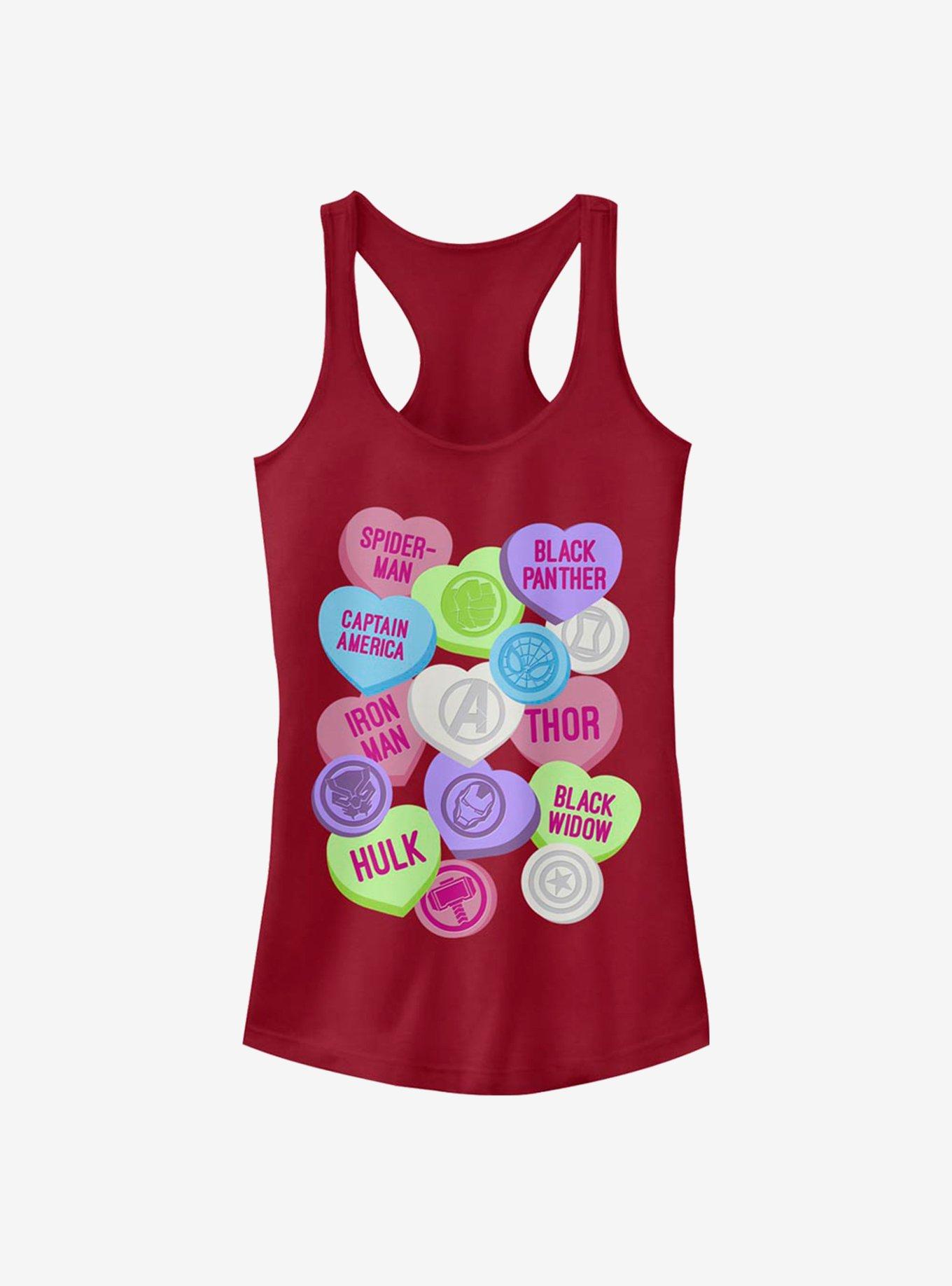 Marvel Avengers Candy Icons Girls Tank - RED | Hot Topic