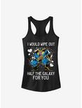 Marvel Avengers Thanos Wipe Galaxy Out Girls Tank, BLACK, hi-res