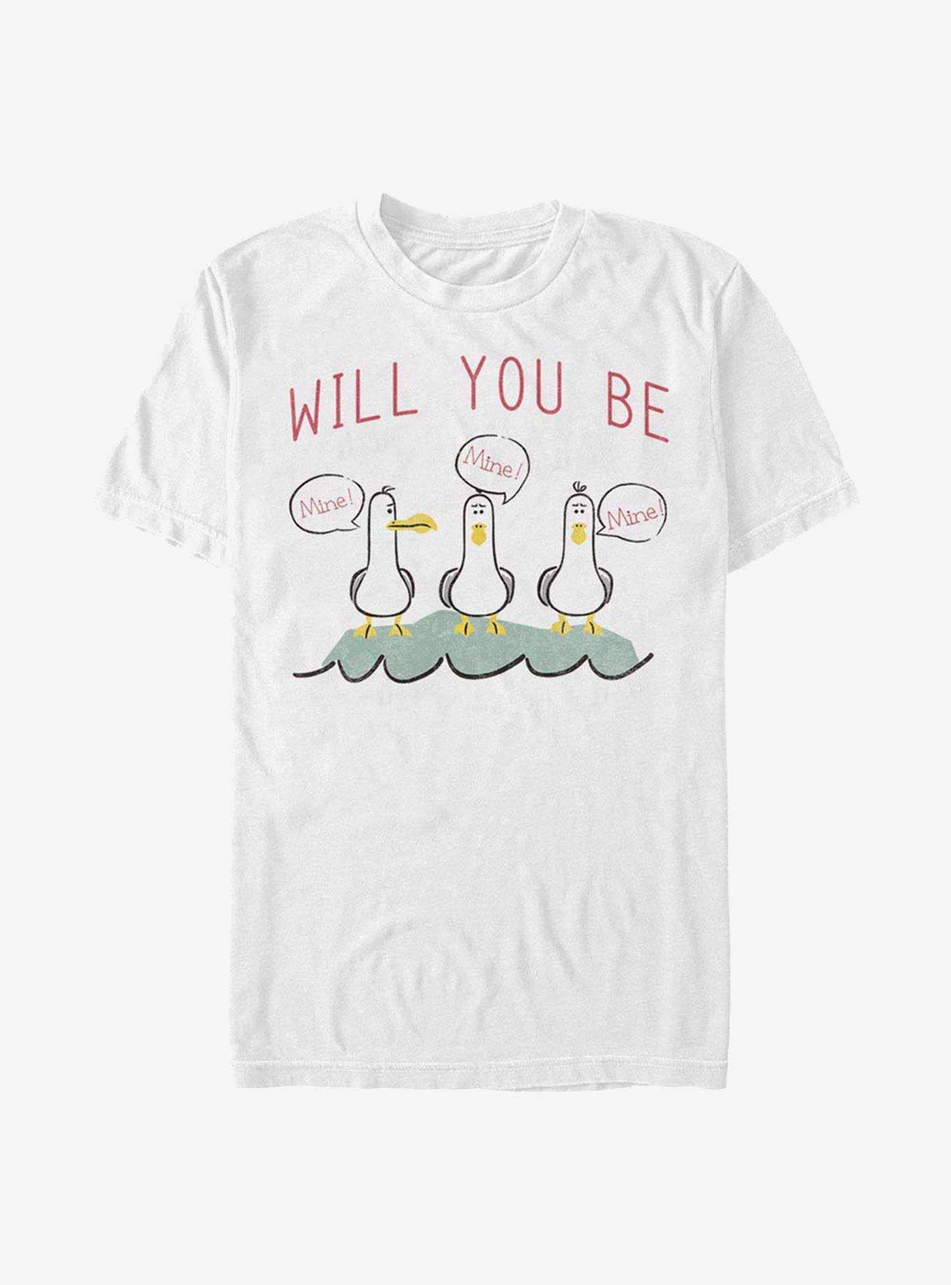 Disney Pixar Finding Nemo Will You Be Mine T-Shirt, WHITE, hi-res