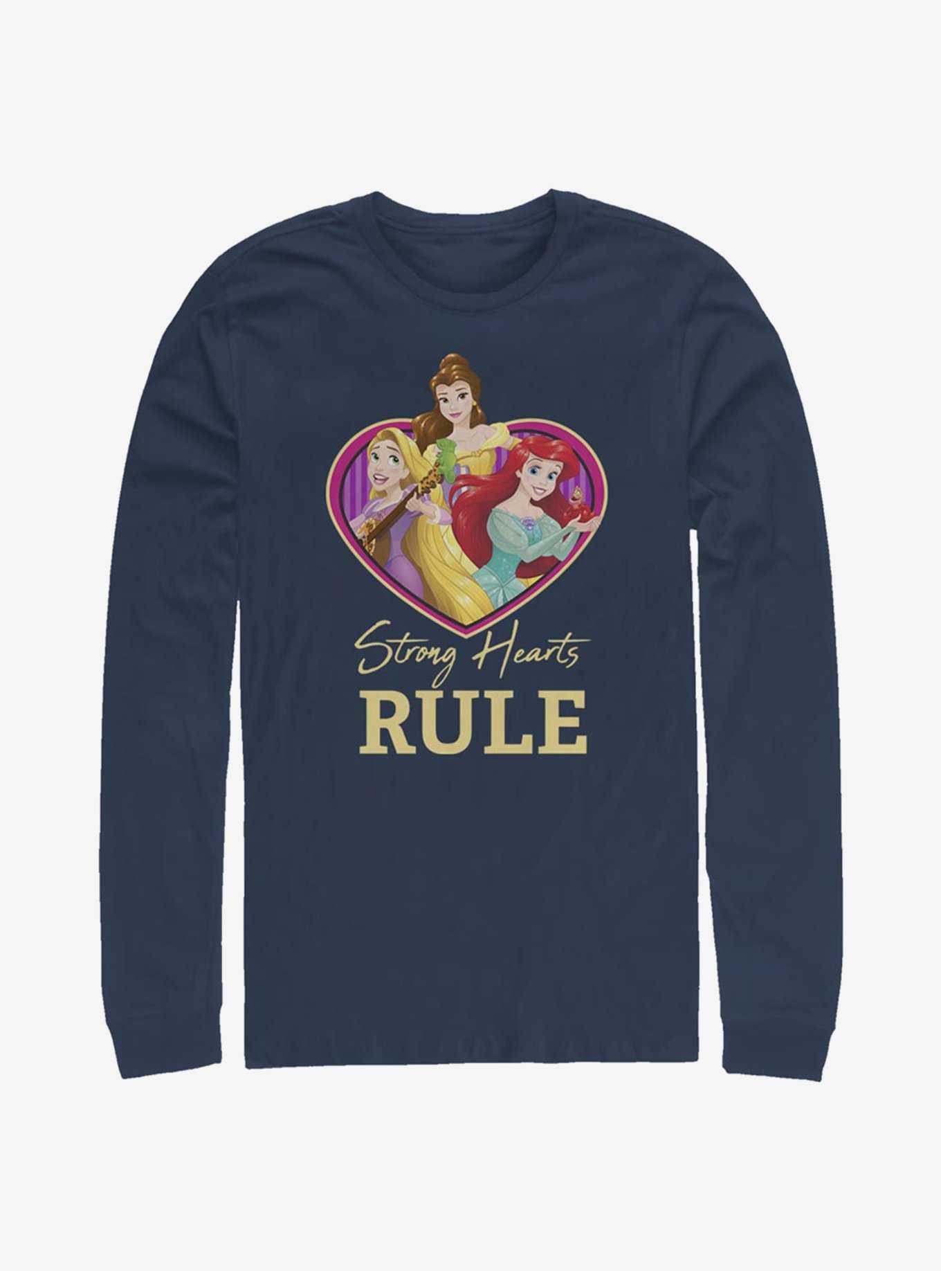 Disney Princess Strong Hearts Rule Long-Sleeve T-Shirt, , hi-res