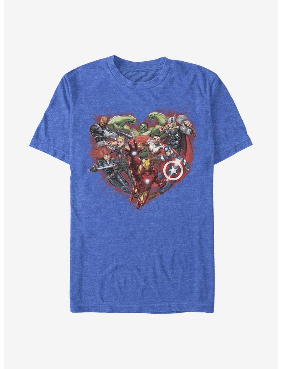 Marvel Avengers Avenger Heart T-Shirt, ROY HTR, hi-res