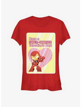 Marvel Iron Man Super Charged Girls T-Shirt, , hi-res