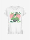 Marvel The Hulk Mad Love Girls T-Shirt, WHITE, hi-res