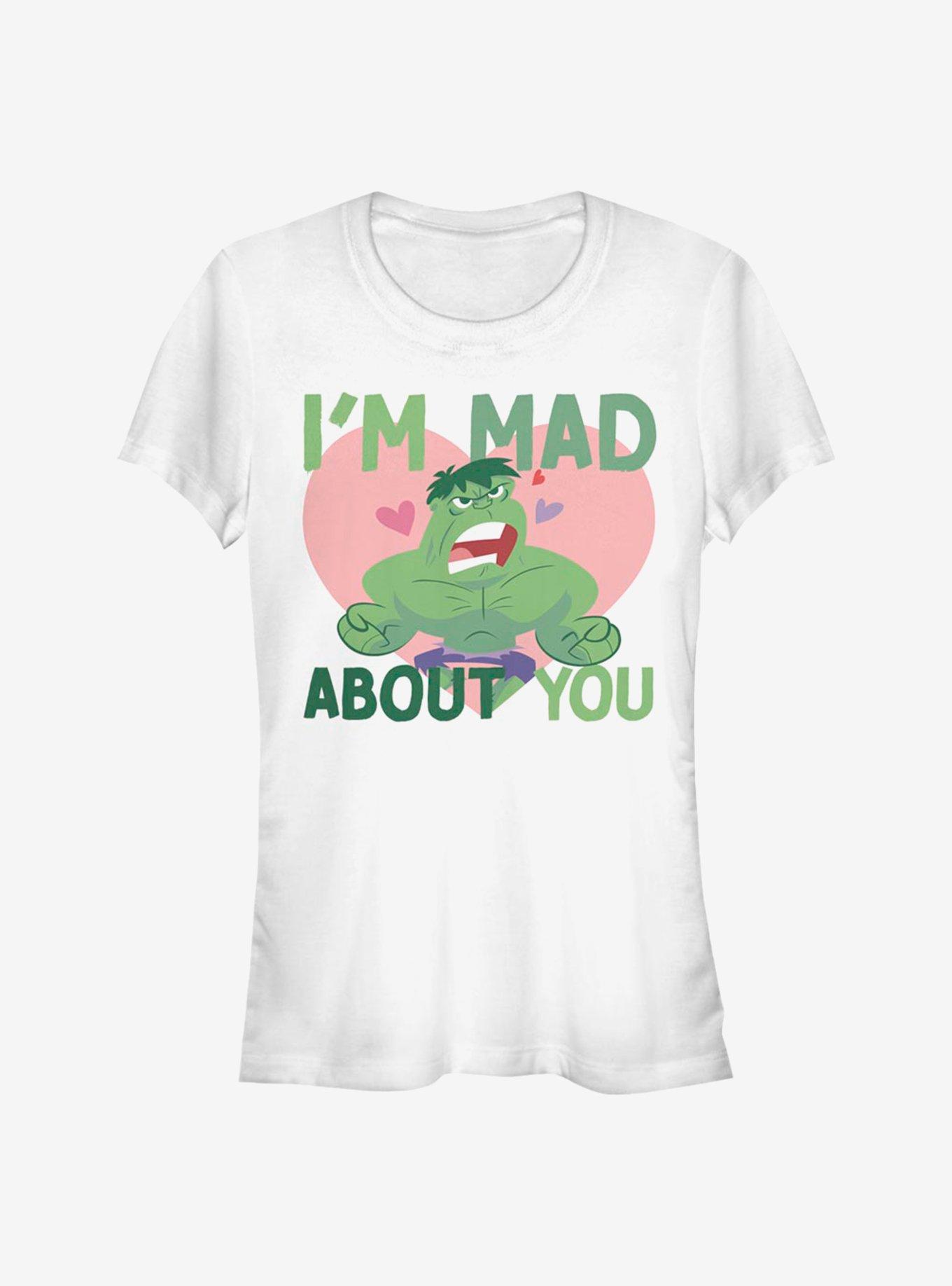 Marvel The Hulk Mad Love Girls T-Shirt, , hi-res