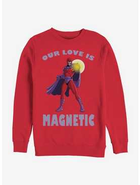 Marvel X-Men Magnetic Love Crew Sweatshirt, , hi-res